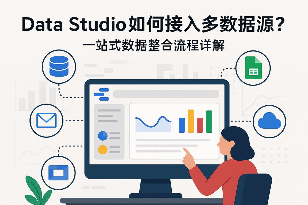Data Studio如何接入多数据源？一站式数据整合流程详解
